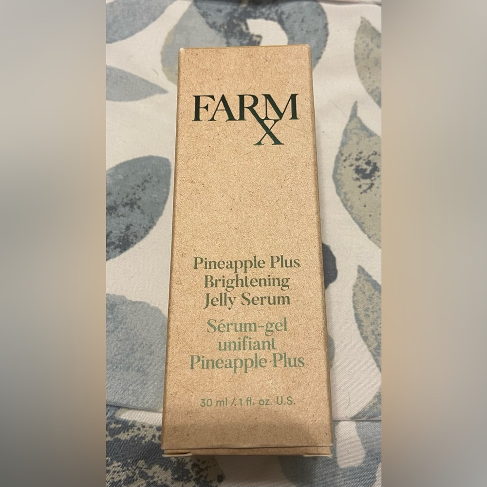 New Never Used Farm Rx Pineapple Plus Brightening Jelly Serum New